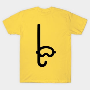 Black Snorkel T-Shirt